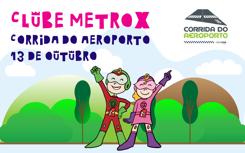 Clube Metrox na Corrida do Aeroporto